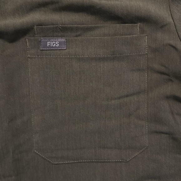 Figs | Technical Collection | scrub top | in moss green | size S - Picture 3 of 5